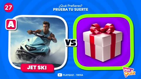 Prueba Tu Suerte 🍀 ¿Cuál eliges? 🎁😱 | Play Quiz de Qué Prefieres