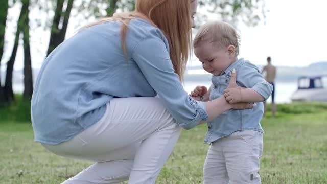 Lovely baby with mom❤️❤️❤️❤️❤️