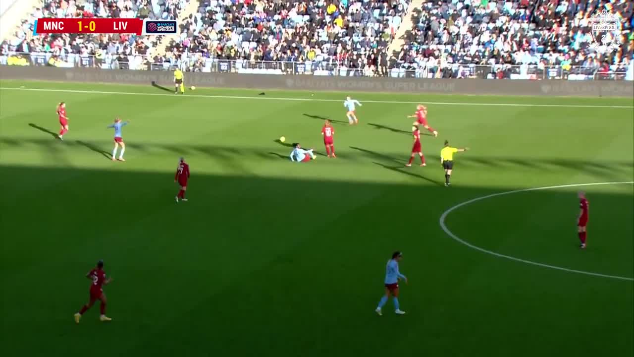 HIGHLIGHTS_ Manchester City 2-1 Liverpool Women _ Stengel scores as Reds fall short