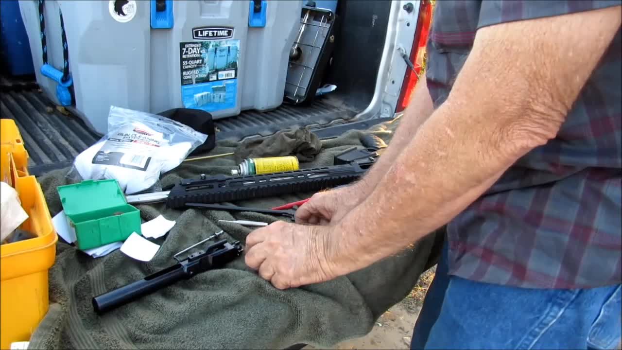 Shooting the 7mm08 & Cleaning the DB10