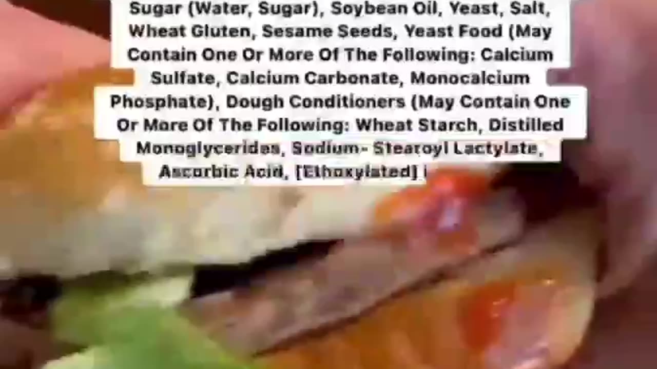 🚨There is zero nutrition in Fast Food = Supports Cancer!