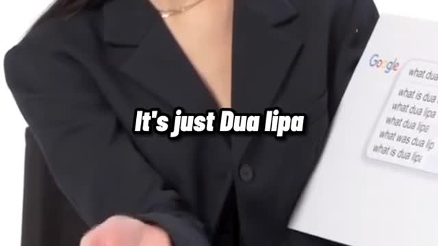 Dua Lipa answers the most popular questions about her real name