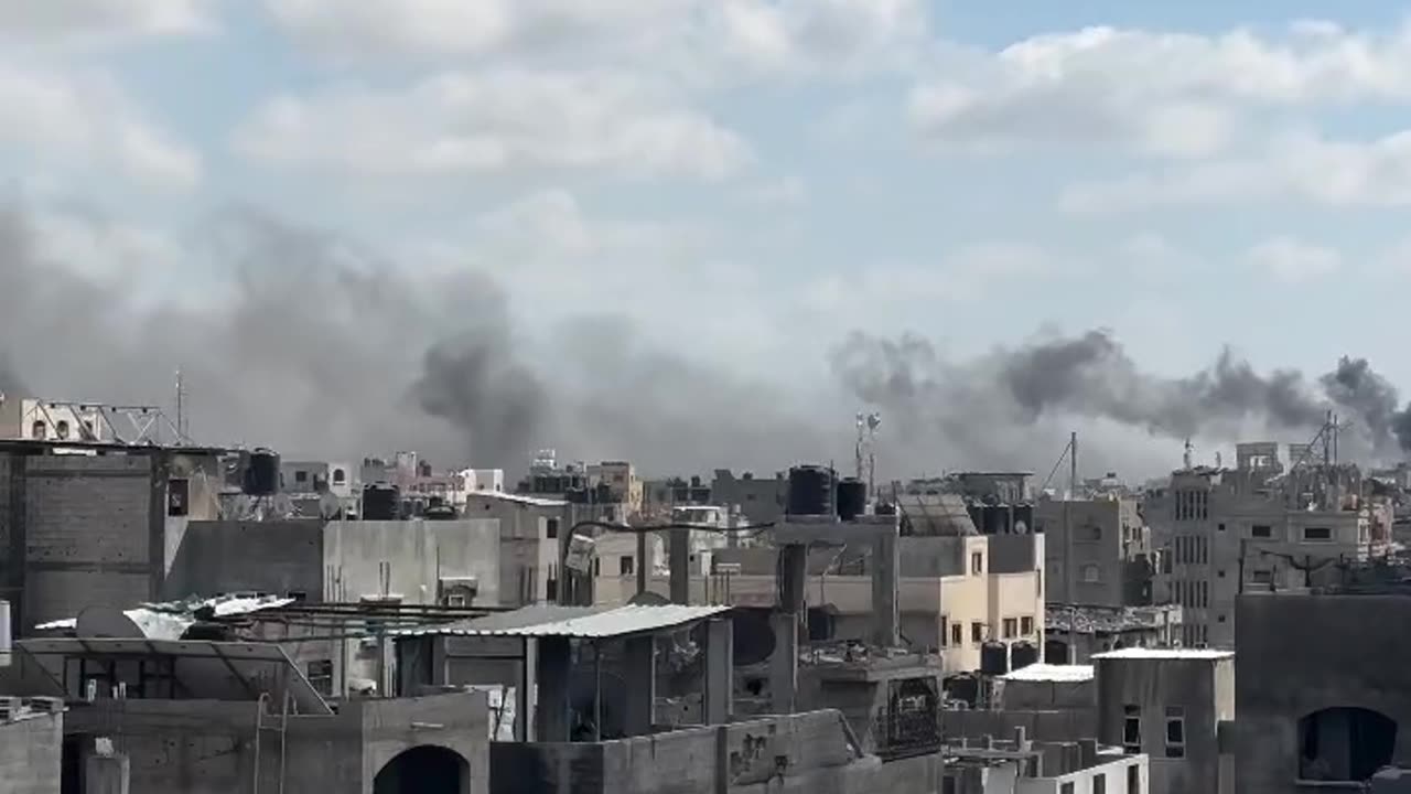Intensive battles in Jabaliya, Gaza today