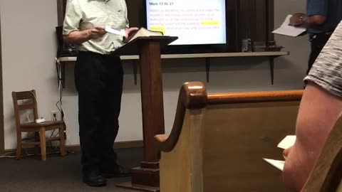 Sermon “Watch” at Dover Baptist Church