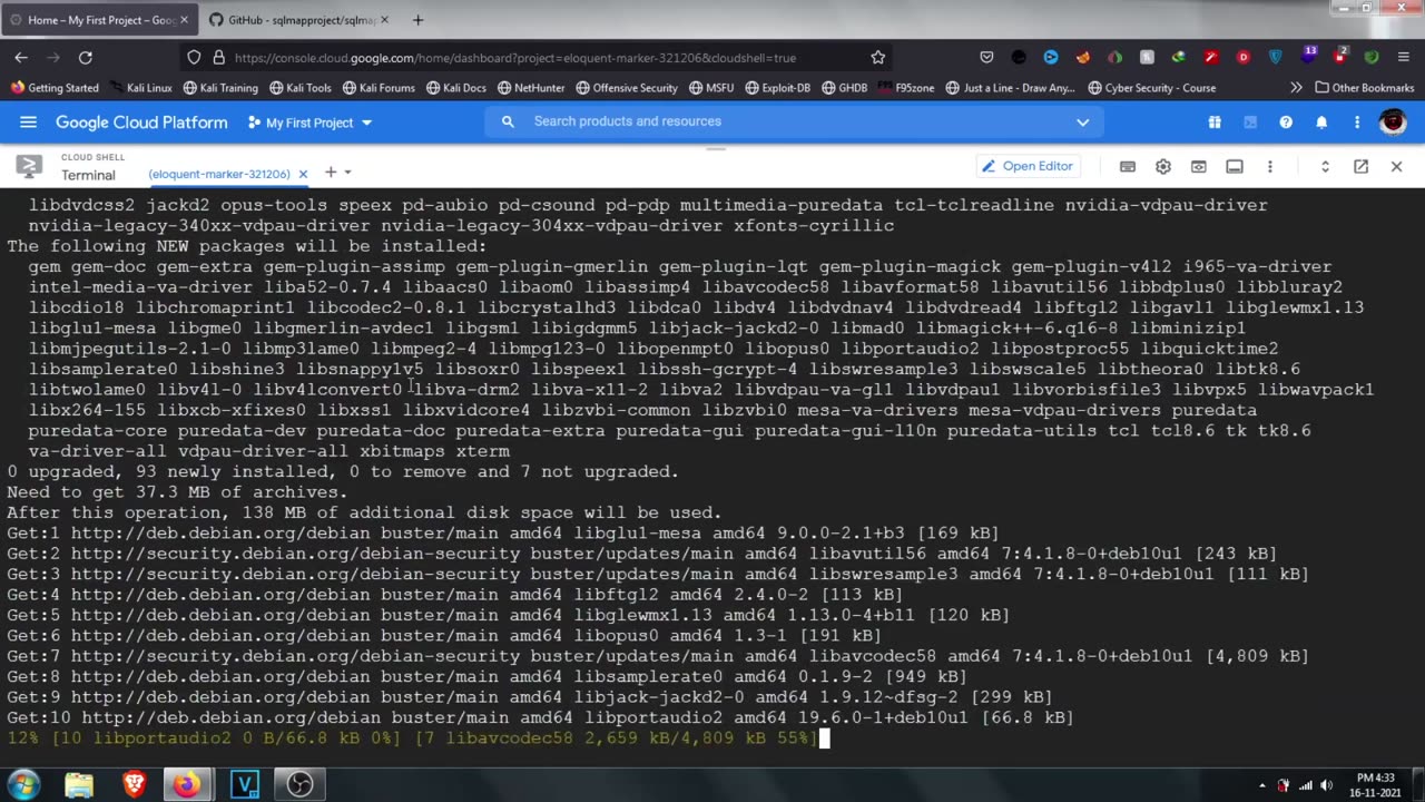 Hack Websites using Google Cloud Console