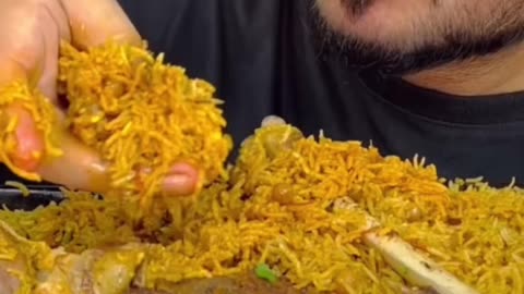 Eating spicy mutton and mutton rice | food asmr | eating asmr