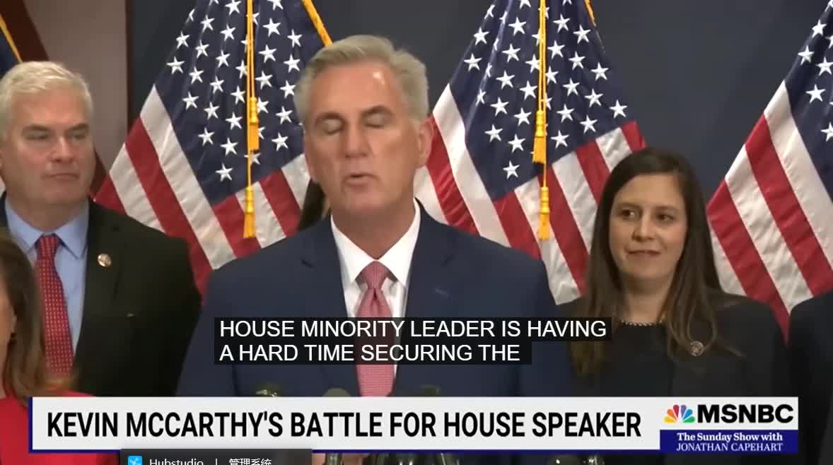 Kevin McCarthy's Tough Battle For Speaker Of The House