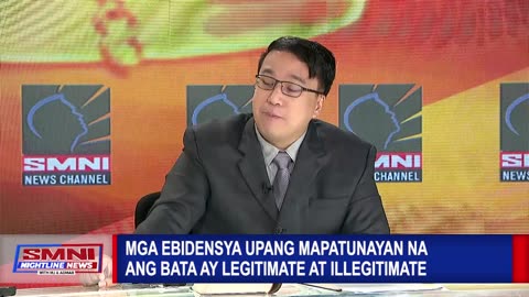 Mga ebidensya upang mapatunayan na ang bata ay legitimate at illegitimate