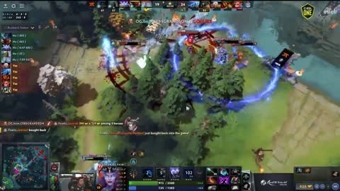 OG vs Fnatic _ ESL ONE MALAYSIA 2022 _ Semi-Finals Lower Bracket _ Highlights