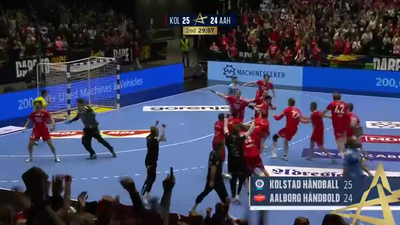 Kolstad - Aalborg Champions League 2024-10-30