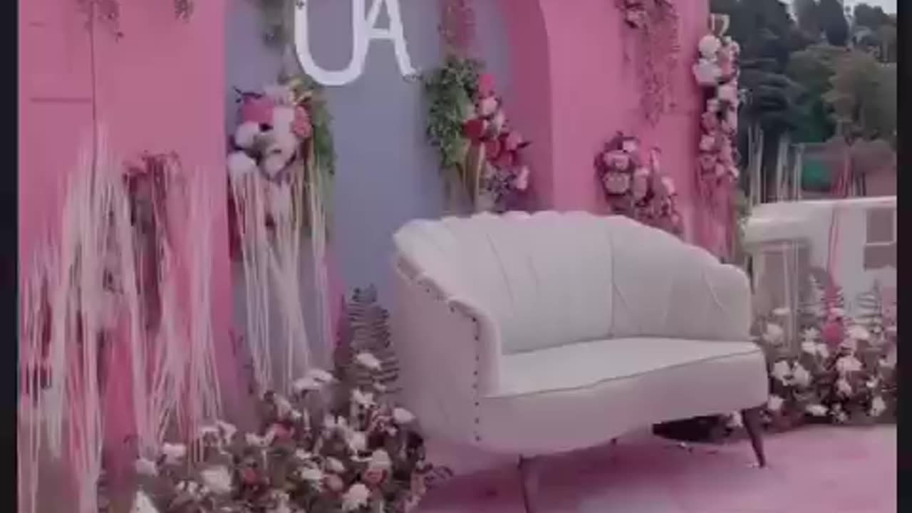 Pink Wedding Decorations