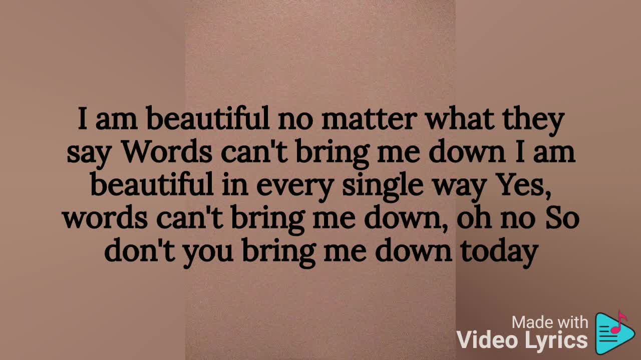 Beautiful - Christina Aguilera