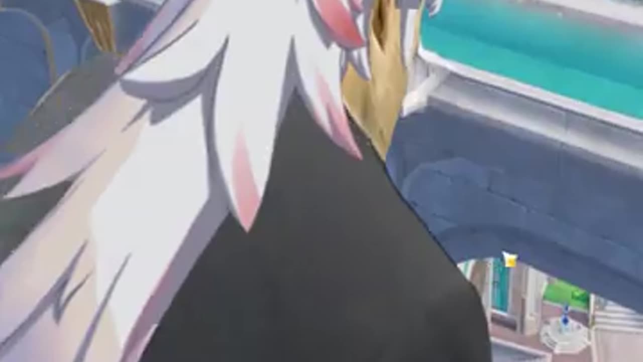 Genshin Impact Meme - Itto doing parkour at Fontaine