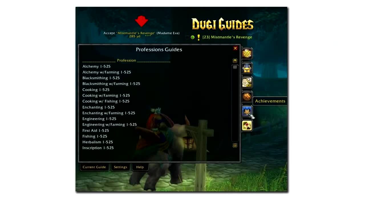 Dugi In-Game Guides