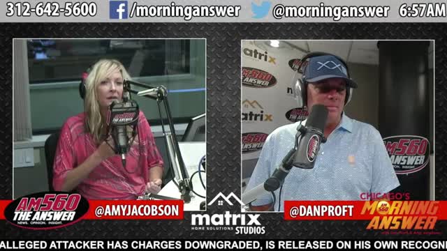 Dan and Amy On Chicago's Morning Answer Like Matt Dubiel For US Senate