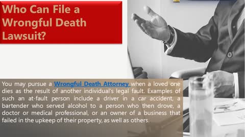 What is Wrongful Death Attorney? Marcarian Law Firm California