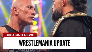 The Rock WrestleMania 41 Update