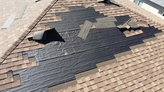 2022-10-03 Strong Wind Damaged Our Roof