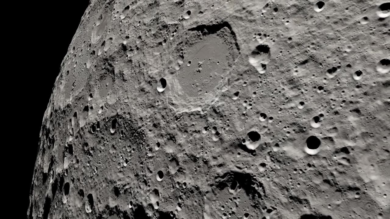 Appolo 13 veiws of the moon in 4k