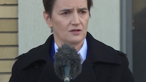 Serbian Prime Minister Ana Brnabic