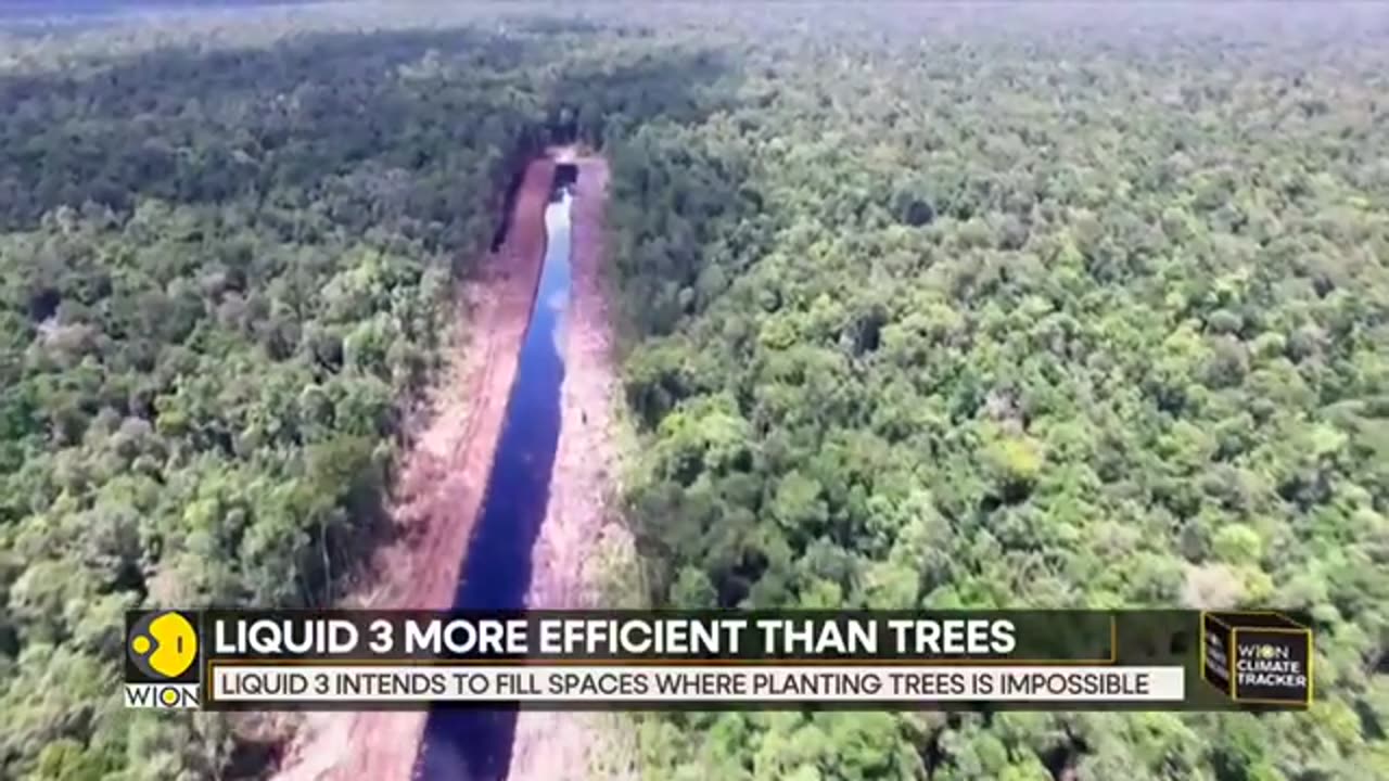 LIQUID TREE' to combat air pollution | WION Climate Tracker | English News | Top News