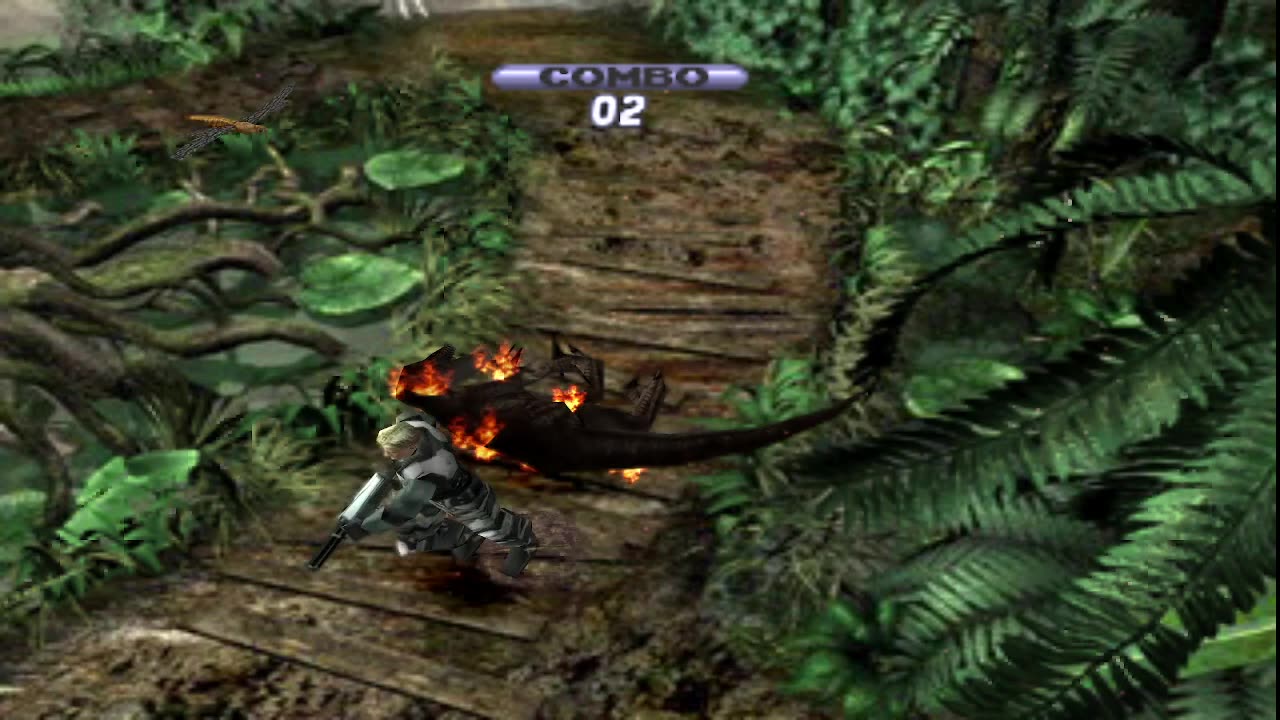 PS1 DINO CRISIS 2 X16 RESOLUTION BEYOND 4K