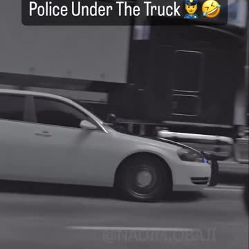 police under the truck