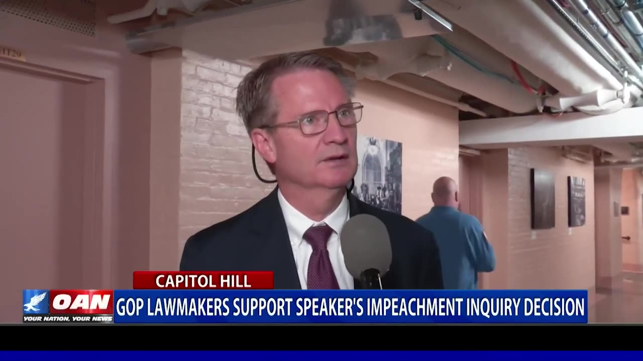 GOP Lawmakers Support Speaker's Impeachment Inquiry Decision | OAN