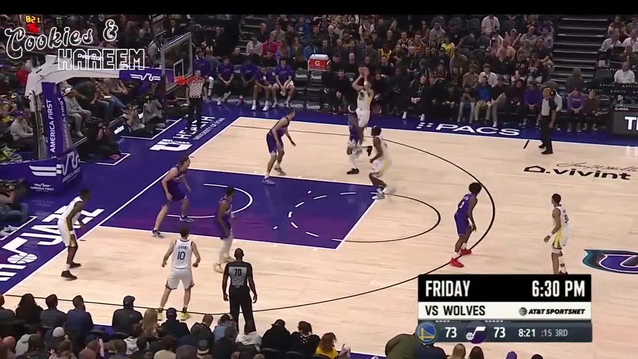 Klay Thompson Highlights Jazz vs. Warriors 7th Dec 2022