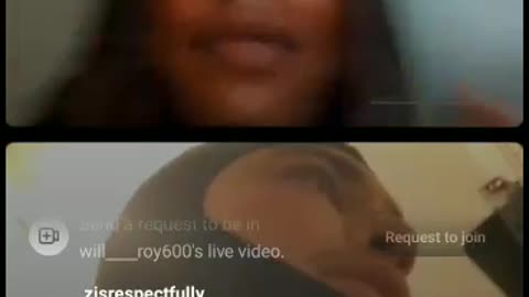 Lilperk with some black dude ig live 7/3/23