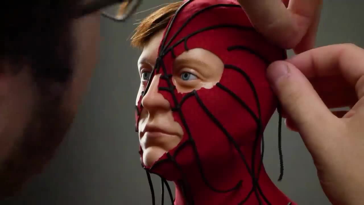 Tobey Maguire's Spider-Man (sculpture) is legendary