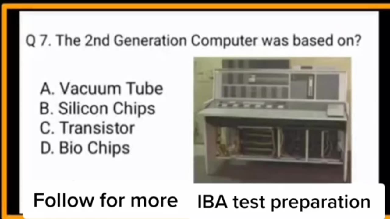 IBA Test Most Important Question and Answers : Mcqs