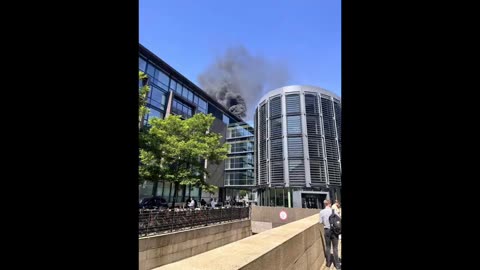 Fire at Denmark Tax Ministry ⧸ Copenhagen (27.June.2024)