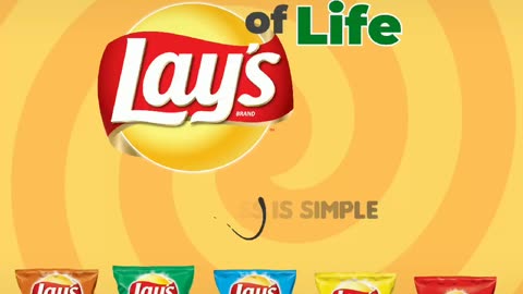 Motion design for Lay's chips