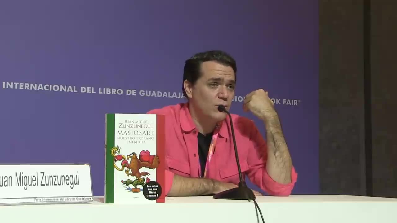 Presentacion del libro MASIOSARE NUESTRO EXTRAÑO ENEMIGO.