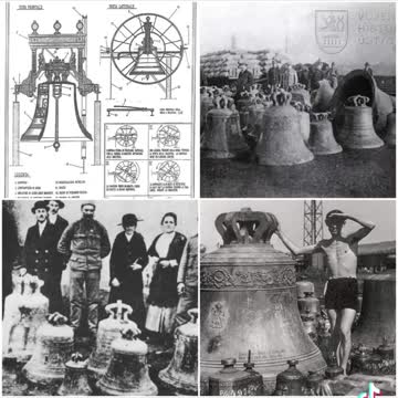 The destruction of the old world Bells, resonators.