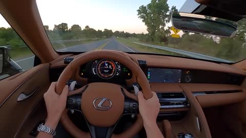 2021 Lexus LC 500 Convertible - POV Driving Impressions