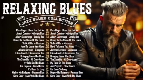 Relaxing Blues | Slow Blues Rock