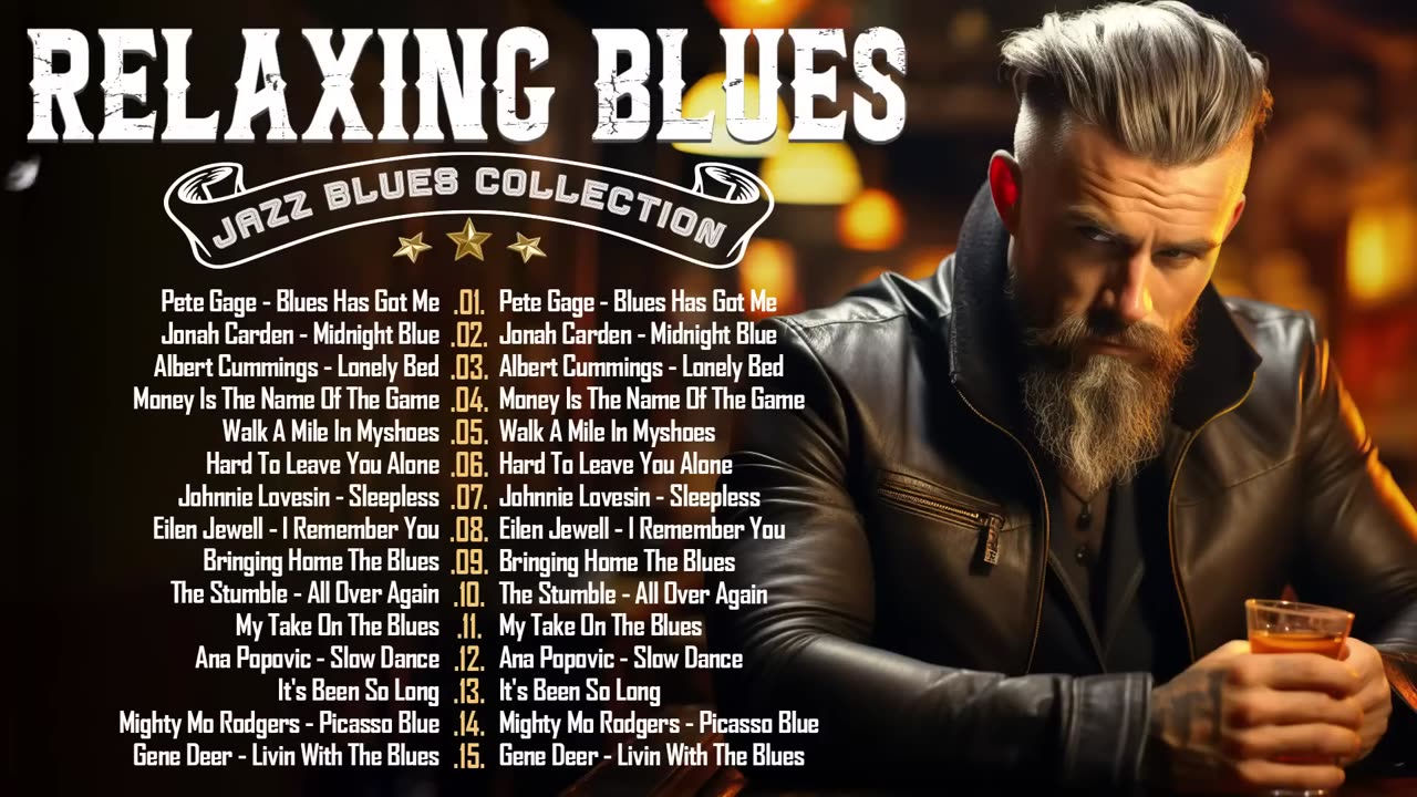 Relaxing Blues | Slow Blues Rock