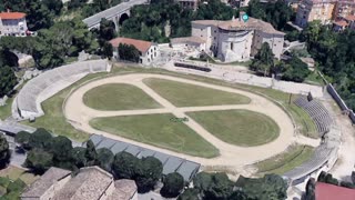 Il campo Squarcia dove fanno la Quintana di Ascoli Piceno