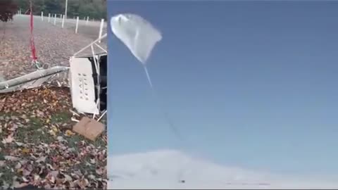 Satellites are launched on BALLOONS?