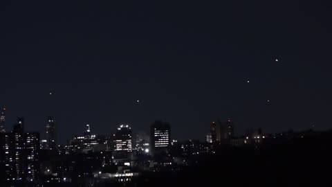 New York, United States; December 12, 2024, unidentified objects flying over the city