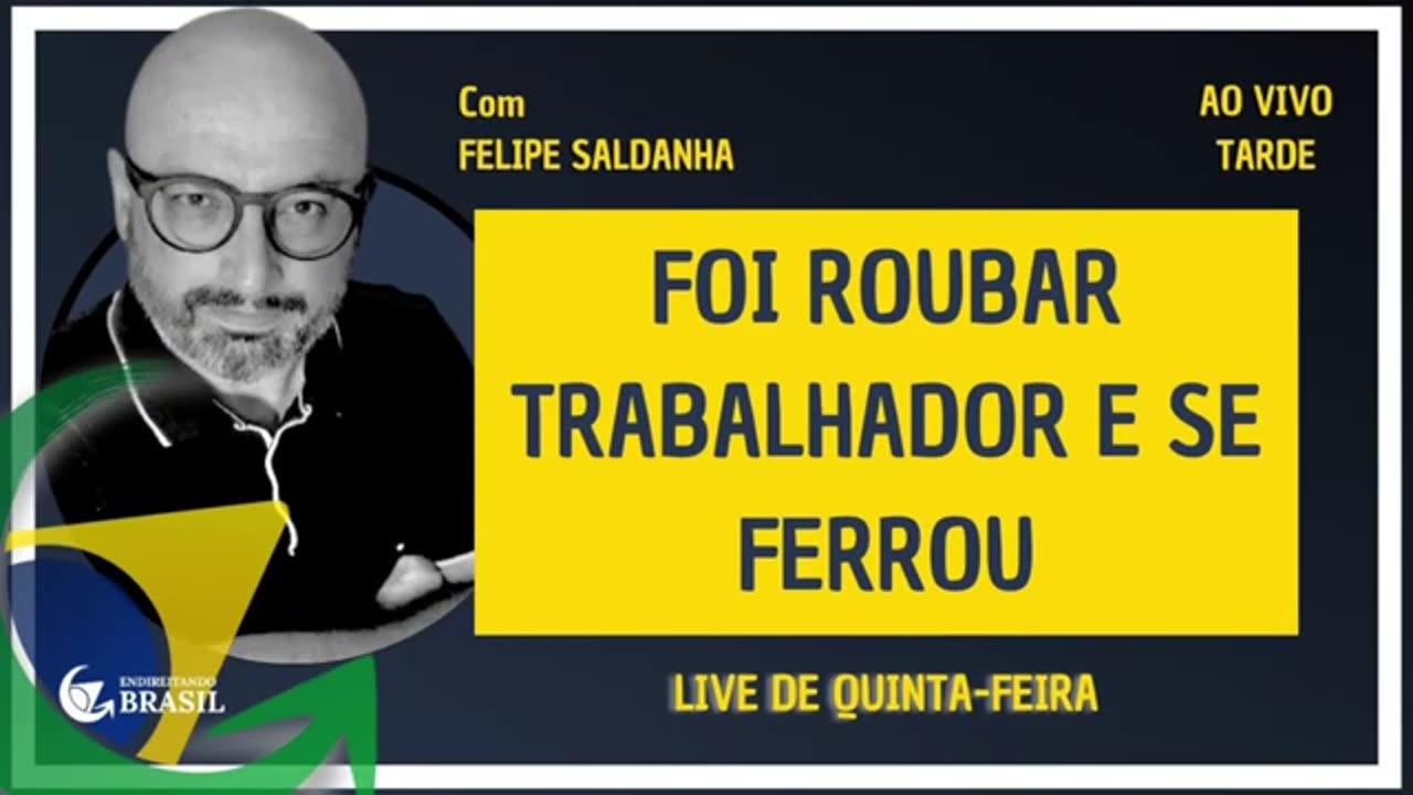 FOI ROUBAR TRABALHADOR E SE FERROU