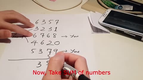 Awesome Magic Trick With Numbers