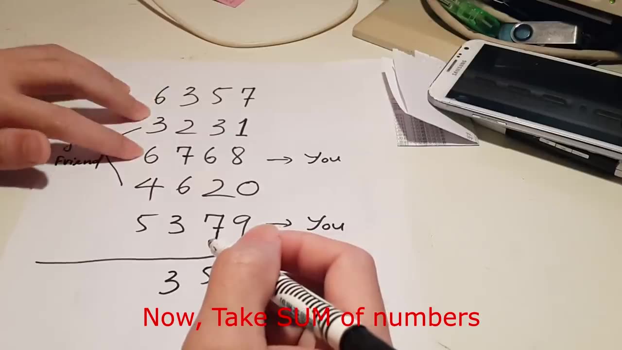 Awesome Magic Trick With Numbers