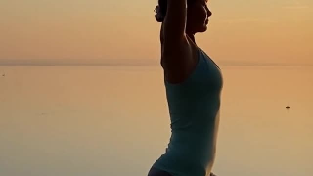 #7 - Relaxing Exercise Yoga and Meditation Outdoor