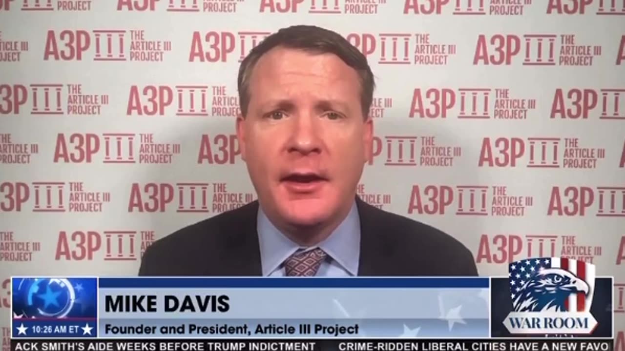 Mike Davis- a political hit against Donald Trump