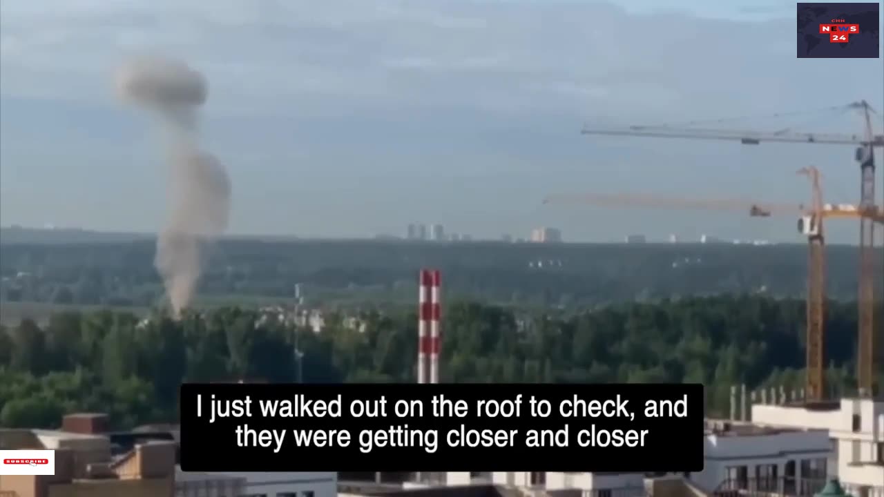 Moscow blitzed by wave of Ukrainian kamikaze drones in a rare attack on the Russian capital