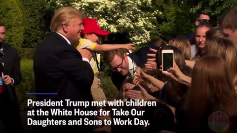 Donner trump is Children sin up