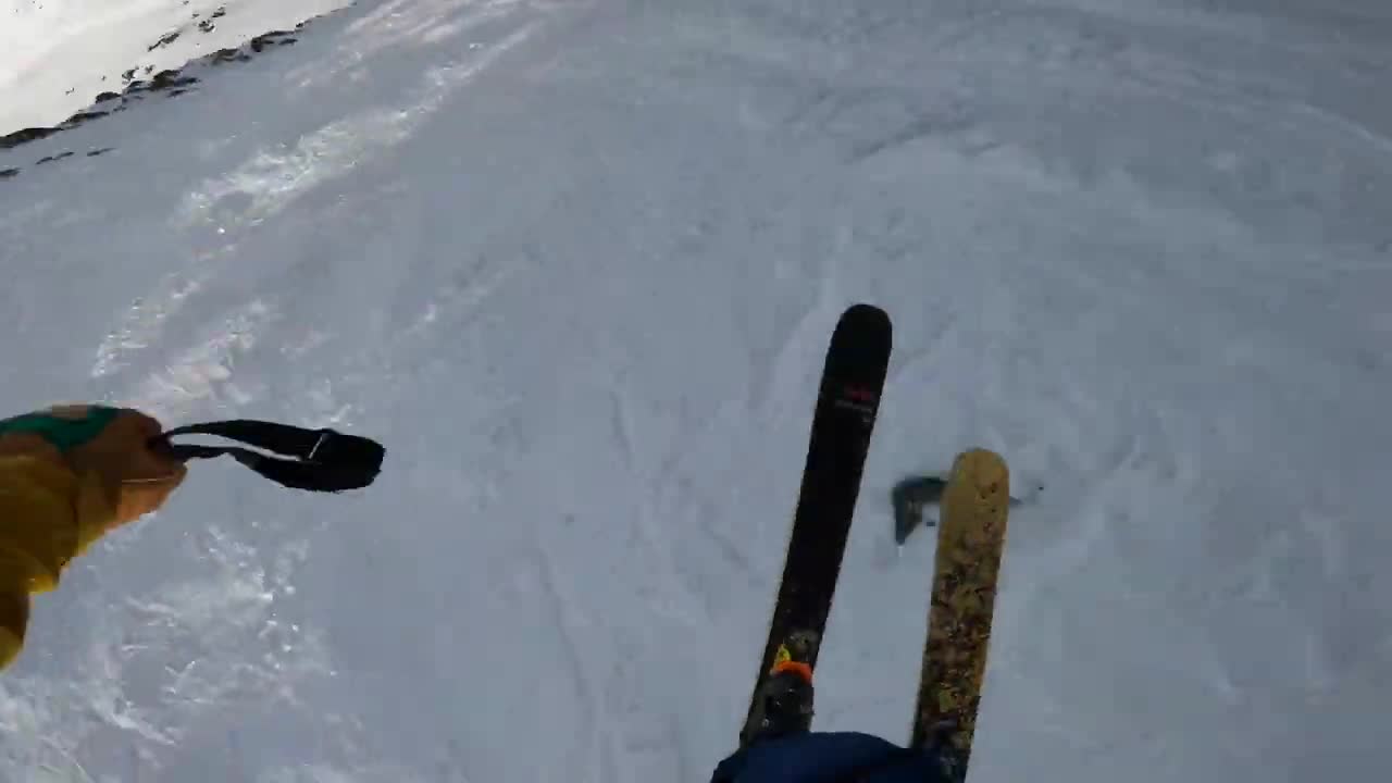 Alta Chutes Line. Remarkables NZ